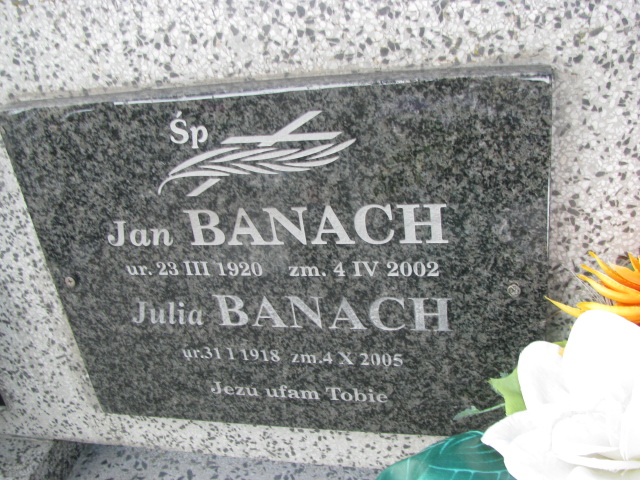 Jan Banach 1920 Szczyrzyc - Grobonet - Wyszukiwarka osób pochowanych