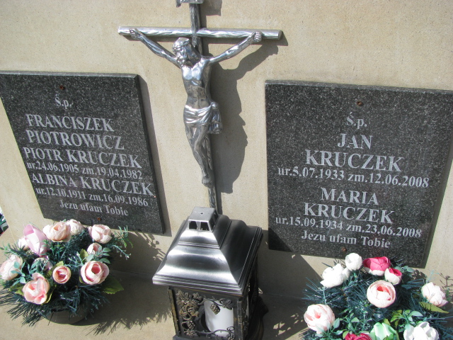 Maria Kruczek 1934 Szczyrzyc - Grobonet - Wyszukiwarka osób pochowanych