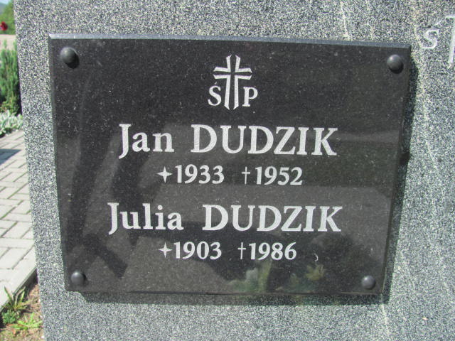 Julia Dudzik 1902 Szczyrzyc - Grobonet - Wyszukiwarka osób pochowanych