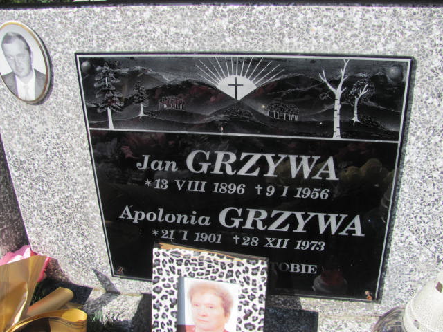 Jan Grzywa  1896 Szczyrzyc - Grobonet - Wyszukiwarka osób pochowanych