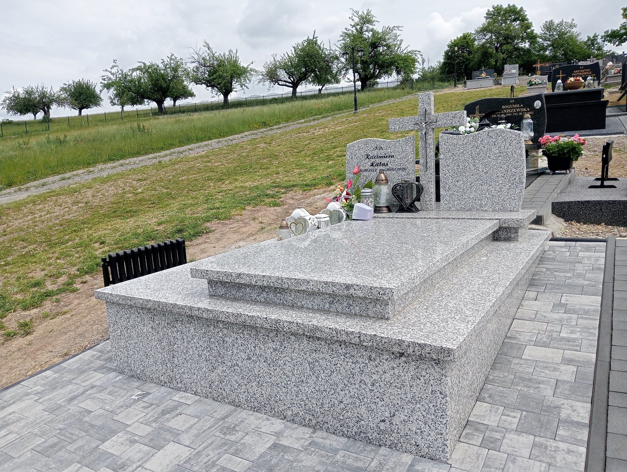 Grób Kazimiera Łataś